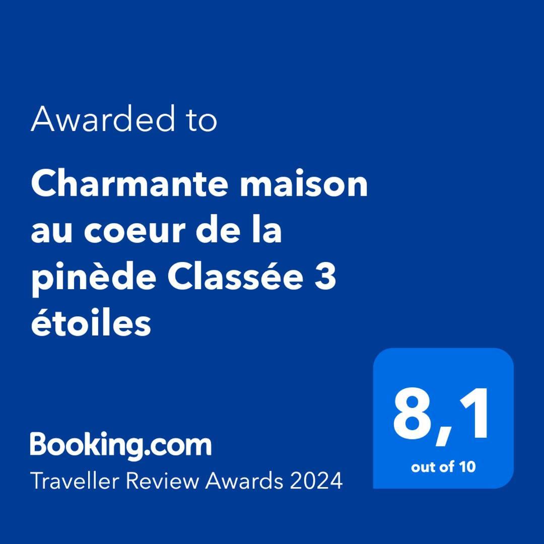 Charmante Maison Au Coeur De La Pinede Classee 3 Etoiles Lacanau Luaran gambar